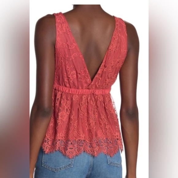 Free People Chante Lace Tank Top NWT - Picture 2 of 10
